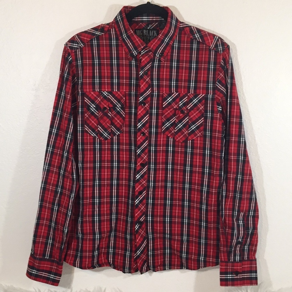 MG Black Label Men’s Long Sleeve Top size Medium